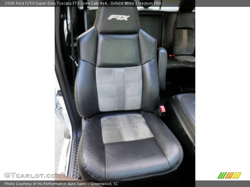 Oxford White / Medium Flint 2006 Ford F250 Super Duty Tuscany FTX Crew Cab 4x4