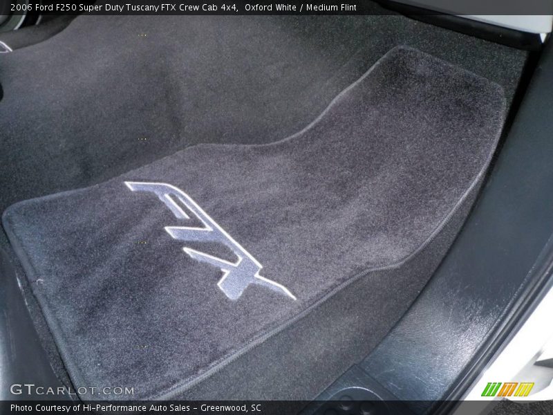 Oxford White / Medium Flint 2006 Ford F250 Super Duty Tuscany FTX Crew Cab 4x4