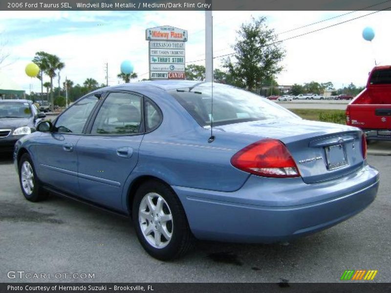 Windveil Blue Metallic / Medium/Dark Flint Grey 2006 Ford Taurus SEL