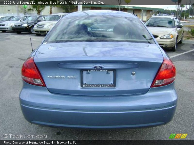 Windveil Blue Metallic / Medium/Dark Flint Grey 2006 Ford Taurus SEL