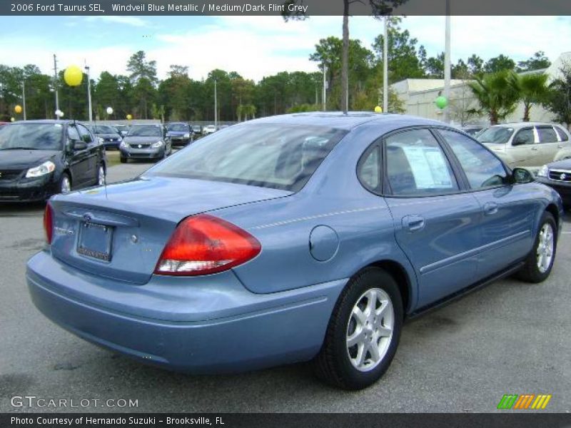 Windveil Blue Metallic / Medium/Dark Flint Grey 2006 Ford Taurus SEL