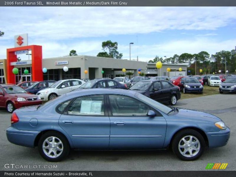 Windveil Blue Metallic / Medium/Dark Flint Grey 2006 Ford Taurus SEL