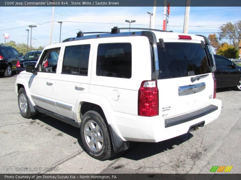 Stone White / Saddle Brown 2006 Jeep Commander Limited 4x4