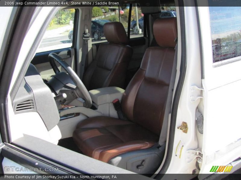 Stone White / Saddle Brown 2006 Jeep Commander Limited 4x4
