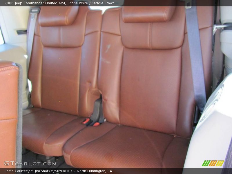 Stone White / Saddle Brown 2006 Jeep Commander Limited 4x4