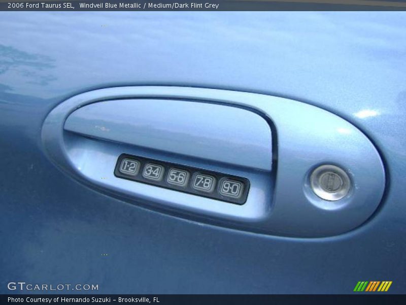 Windveil Blue Metallic / Medium/Dark Flint Grey 2006 Ford Taurus SEL