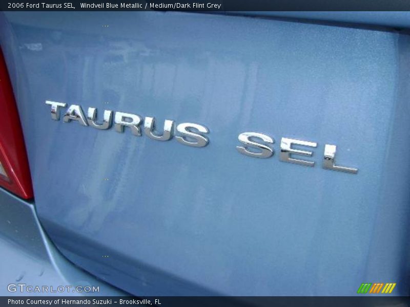 Windveil Blue Metallic / Medium/Dark Flint Grey 2006 Ford Taurus SEL