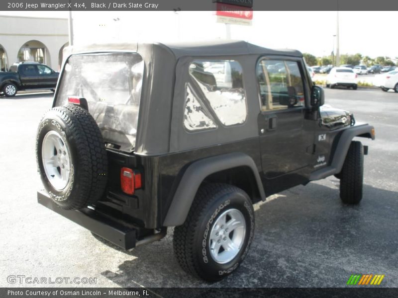 Black / Dark Slate Gray 2006 Jeep Wrangler X 4x4