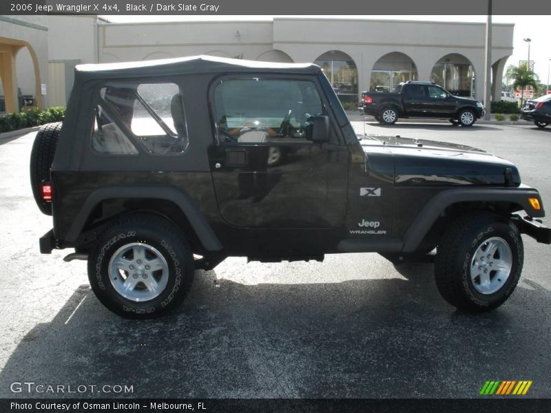 Black / Dark Slate Gray 2006 Jeep Wrangler X 4x4