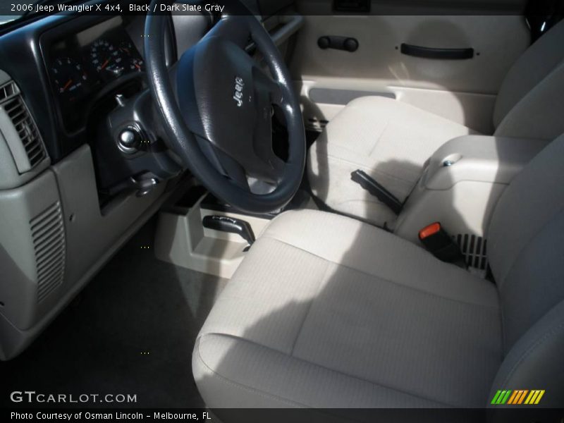 Black / Dark Slate Gray 2006 Jeep Wrangler X 4x4