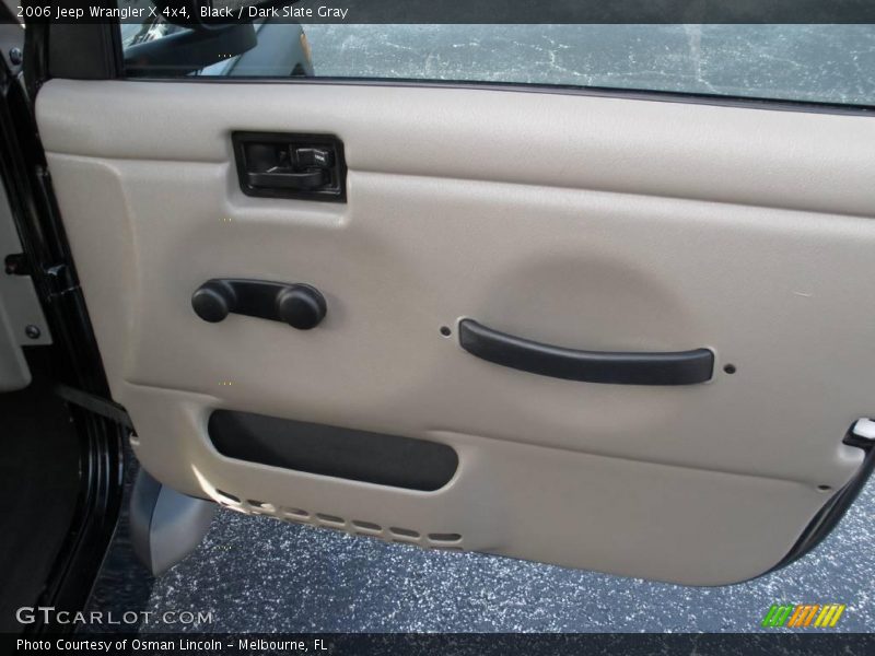 Black / Dark Slate Gray 2006 Jeep Wrangler X 4x4