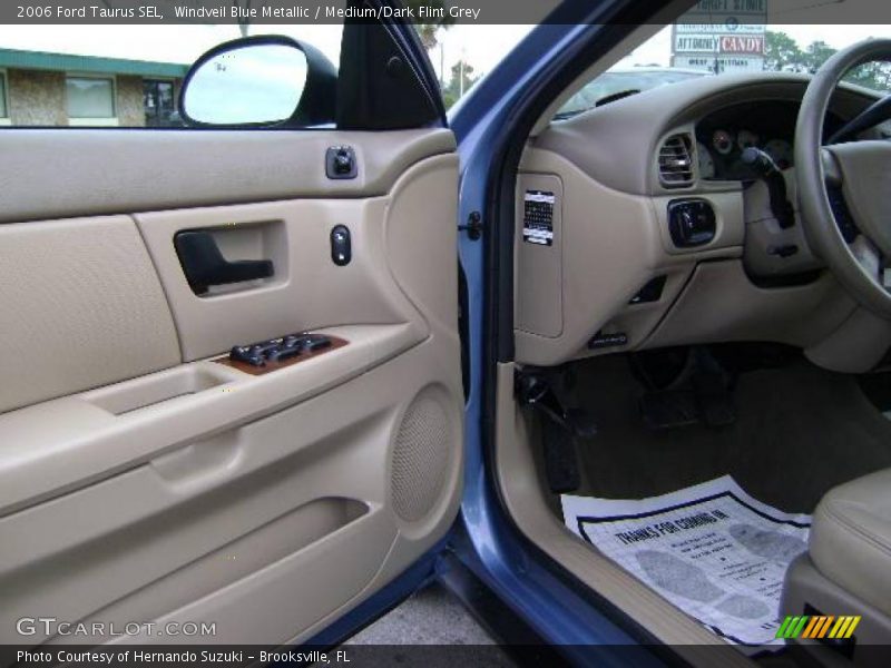 Windveil Blue Metallic / Medium/Dark Flint Grey 2006 Ford Taurus SEL