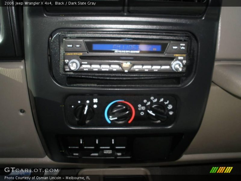 Black / Dark Slate Gray 2006 Jeep Wrangler X 4x4