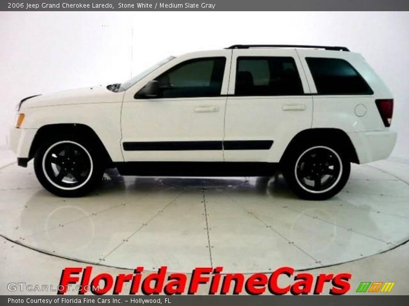 Stone White / Medium Slate Gray 2006 Jeep Grand Cherokee Laredo