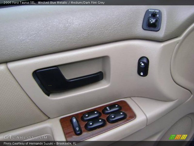 Windveil Blue Metallic / Medium/Dark Flint Grey 2006 Ford Taurus SEL