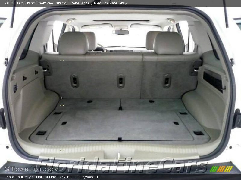 Stone White / Medium Slate Gray 2006 Jeep Grand Cherokee Laredo