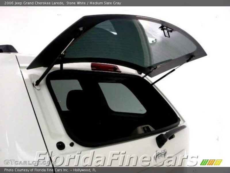 Stone White / Medium Slate Gray 2006 Jeep Grand Cherokee Laredo