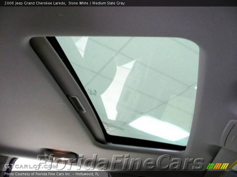 Stone White / Medium Slate Gray 2006 Jeep Grand Cherokee Laredo