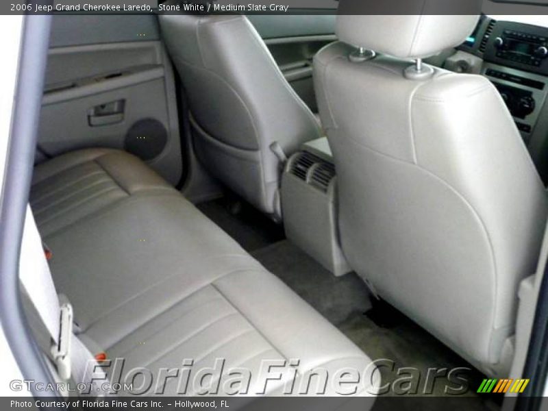 Stone White / Medium Slate Gray 2006 Jeep Grand Cherokee Laredo