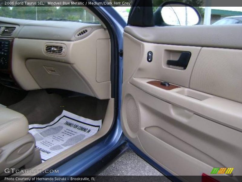 Windveil Blue Metallic / Medium/Dark Flint Grey 2006 Ford Taurus SEL