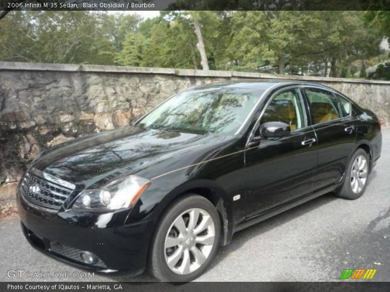 Black Obsidian / Bourbon 2006 Infiniti M 35 Sedan