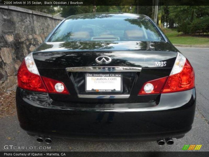 Black Obsidian / Bourbon 2006 Infiniti M 35 Sedan