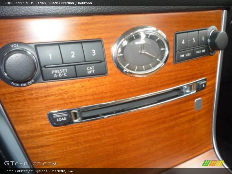 Black Obsidian / Bourbon 2006 Infiniti M 35 Sedan