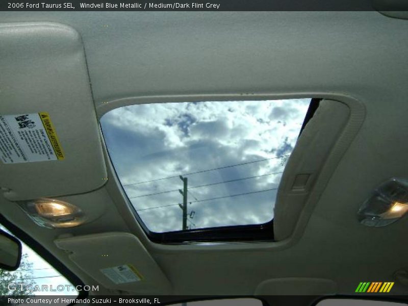 Windveil Blue Metallic / Medium/Dark Flint Grey 2006 Ford Taurus SEL