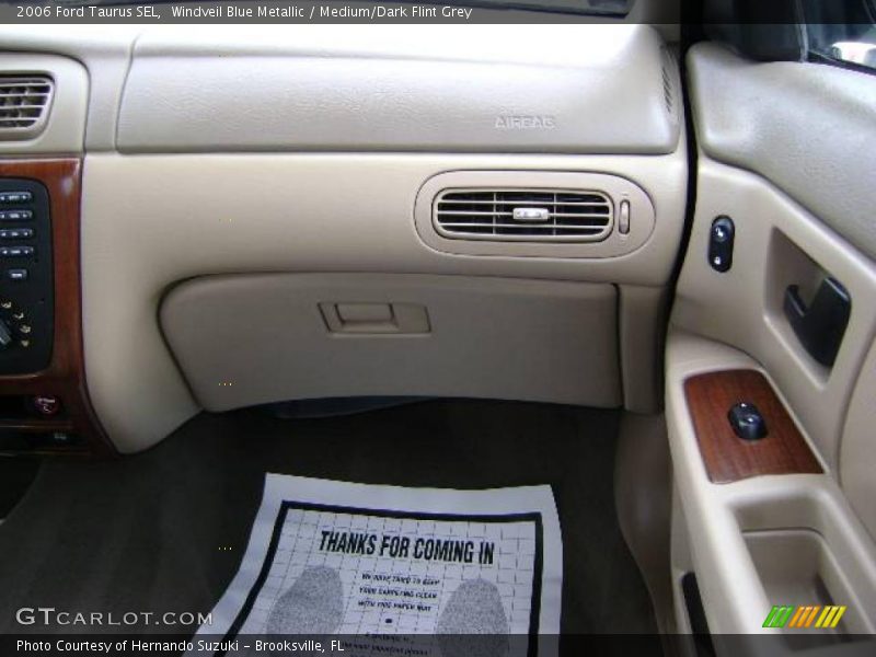 Windveil Blue Metallic / Medium/Dark Flint Grey 2006 Ford Taurus SEL