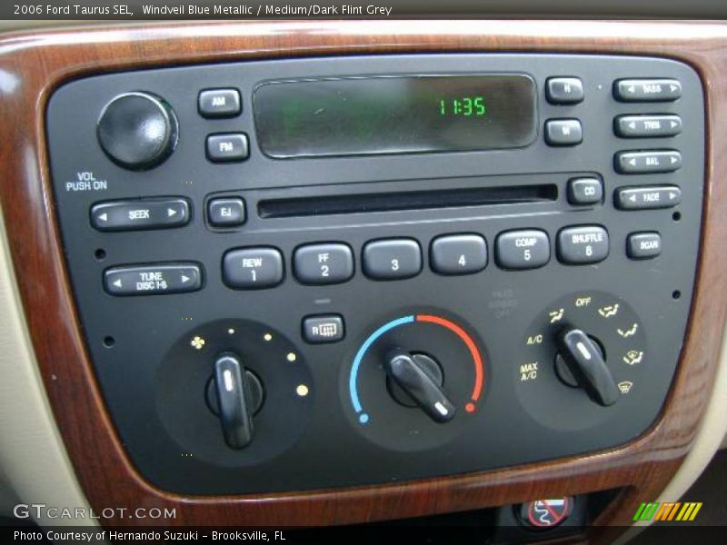 Windveil Blue Metallic / Medium/Dark Flint Grey 2006 Ford Taurus SEL