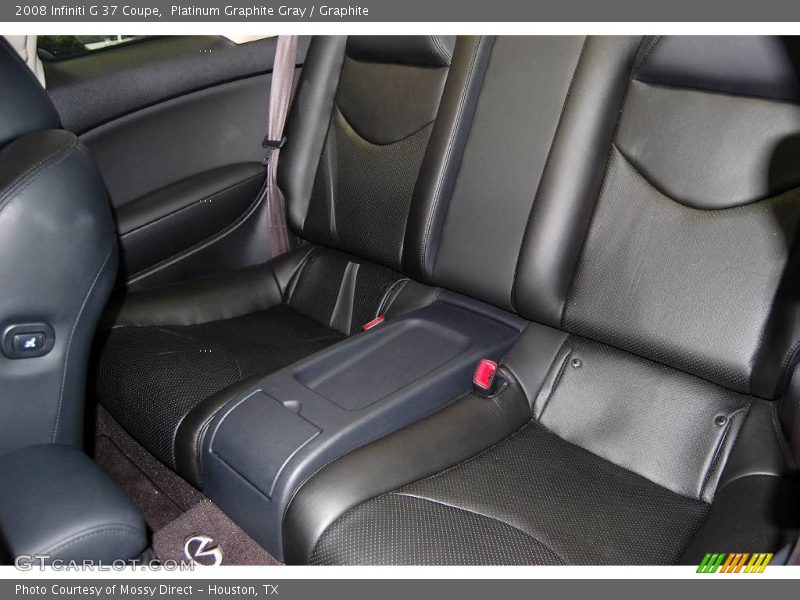 Platinum Graphite Gray / Graphite 2008 Infiniti G 37 Coupe