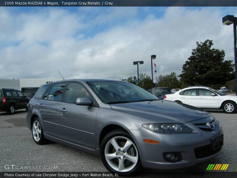 Tungsten Gray Metallic / Gray 2006 Mazda MAZDA6 s Wagon