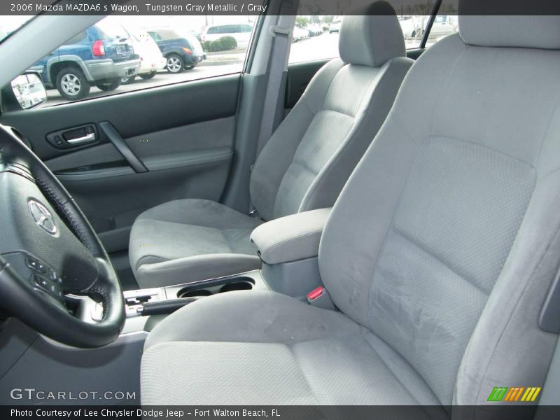 Tungsten Gray Metallic / Gray 2006 Mazda MAZDA6 s Wagon