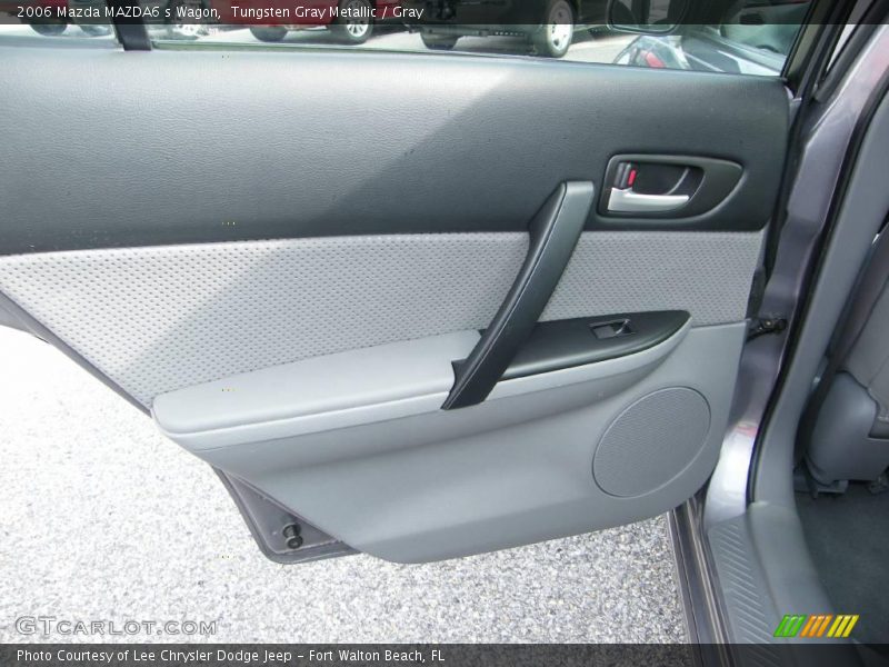 Tungsten Gray Metallic / Gray 2006 Mazda MAZDA6 s Wagon