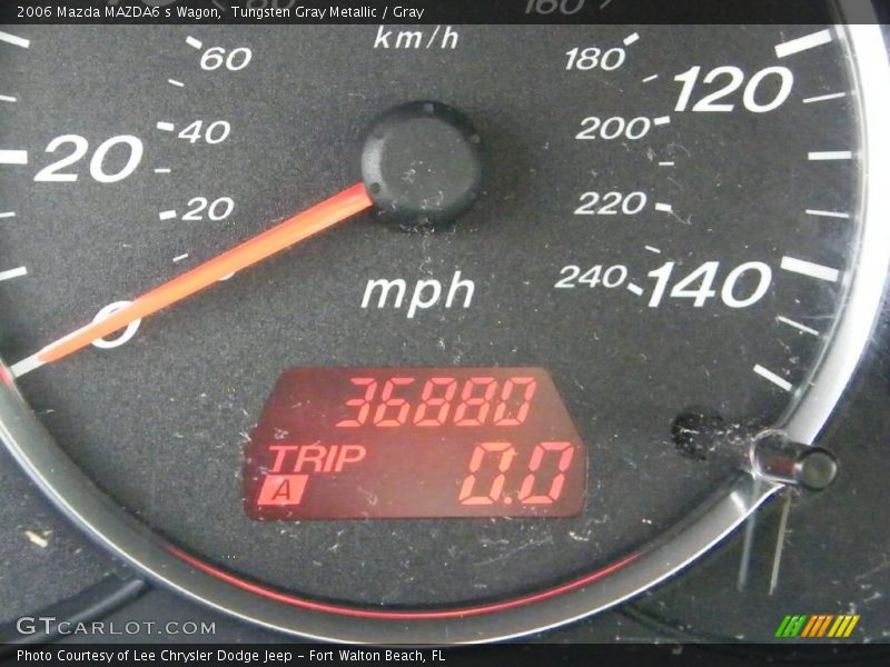 Tungsten Gray Metallic / Gray 2006 Mazda MAZDA6 s Wagon
