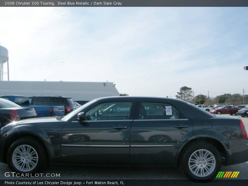 Steel Blue Metallic / Dark Slate Gray 2008 Chrysler 300 Touring