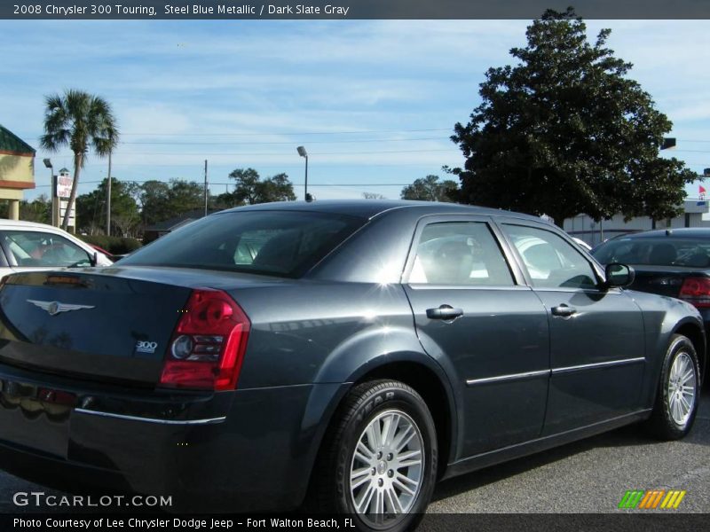 Steel Blue Metallic / Dark Slate Gray 2008 Chrysler 300 Touring