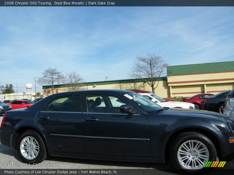 Steel Blue Metallic / Dark Slate Gray 2008 Chrysler 300 Touring