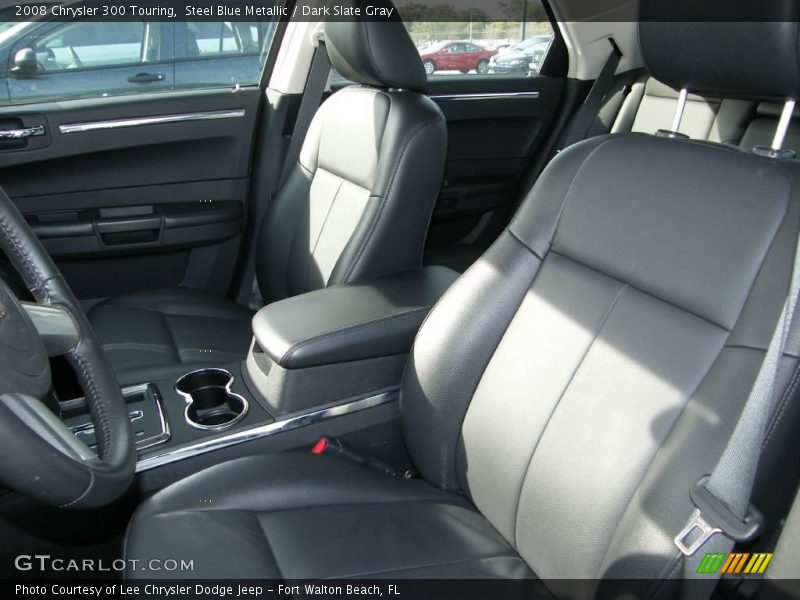 Steel Blue Metallic / Dark Slate Gray 2008 Chrysler 300 Touring