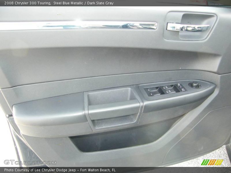 Steel Blue Metallic / Dark Slate Gray 2008 Chrysler 300 Touring