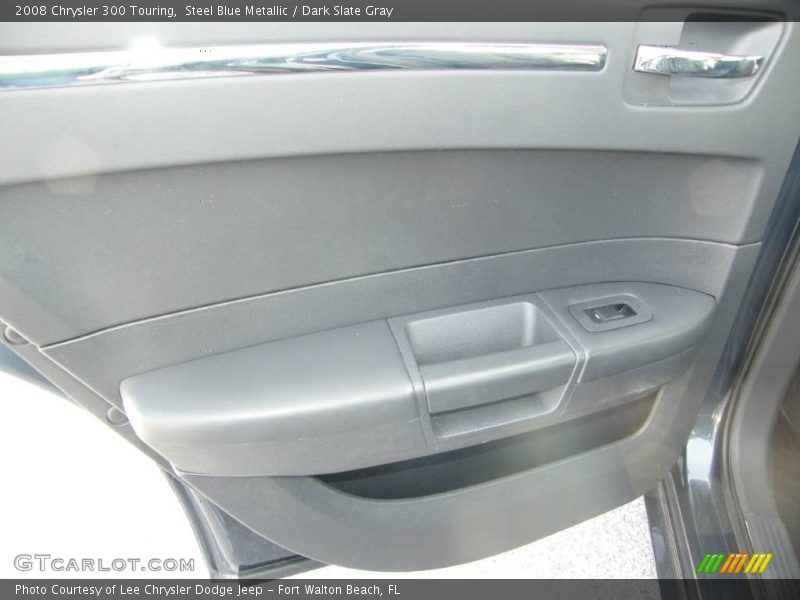 Steel Blue Metallic / Dark Slate Gray 2008 Chrysler 300 Touring