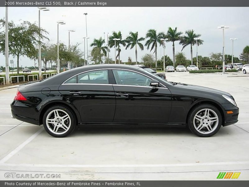 Black / Cashmere Beige 2006 Mercedes-Benz CLS 500