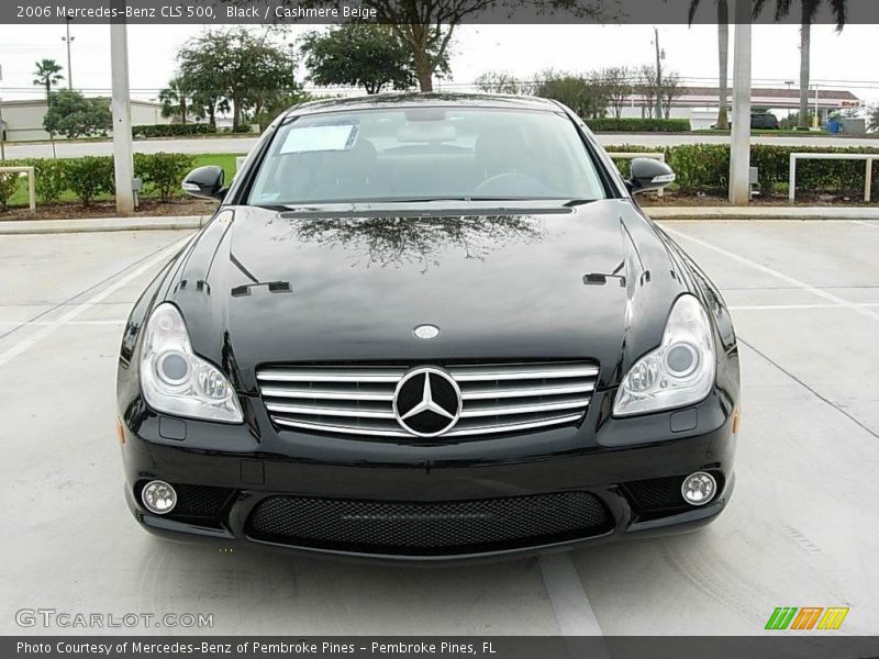 Black / Cashmere Beige 2006 Mercedes-Benz CLS 500