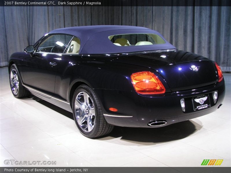 Dark Sapphire / Magnolia 2007 Bentley Continental GTC