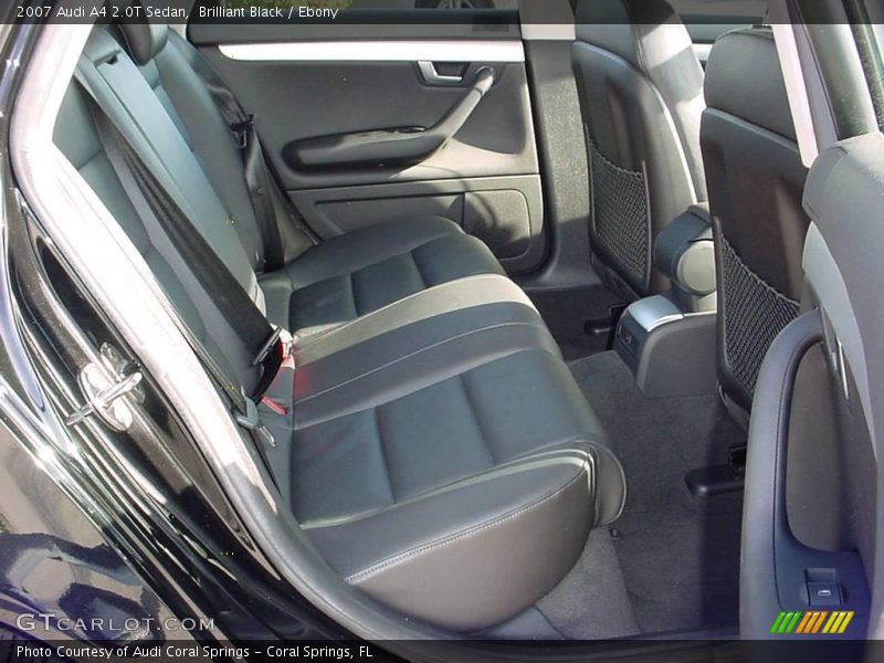 Brilliant Black / Ebony 2007 Audi A4 2.0T Sedan