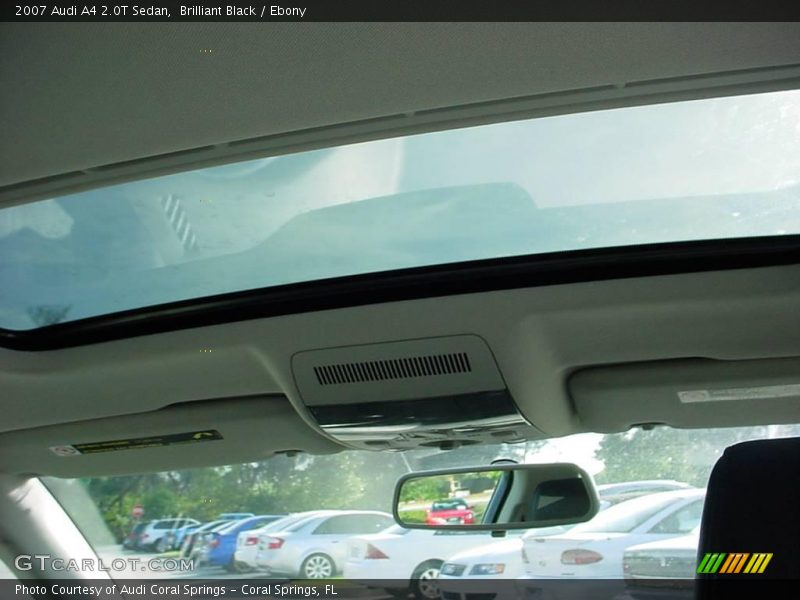 Brilliant Black / Ebony 2007 Audi A4 2.0T Sedan