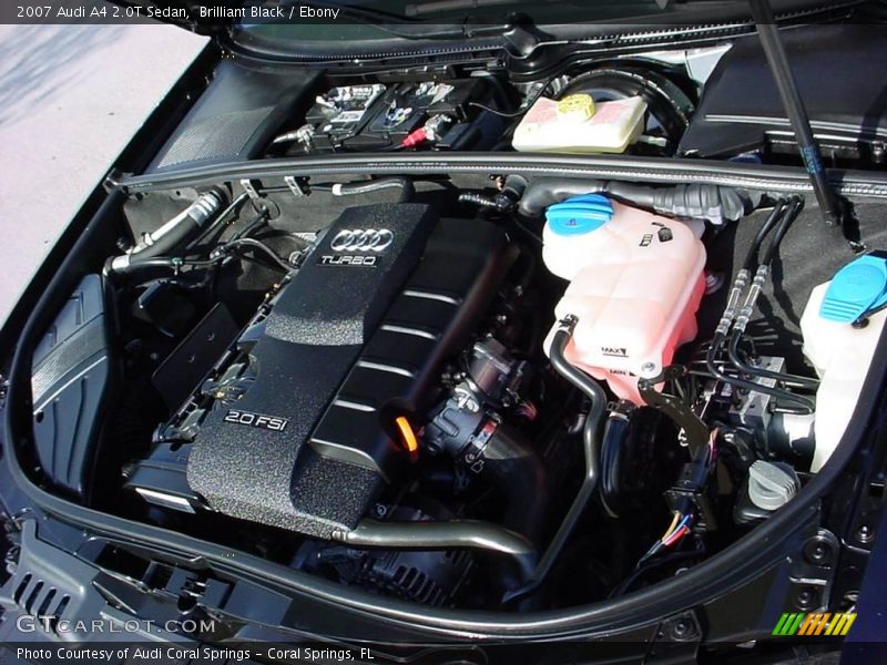Brilliant Black / Ebony 2007 Audi A4 2.0T Sedan