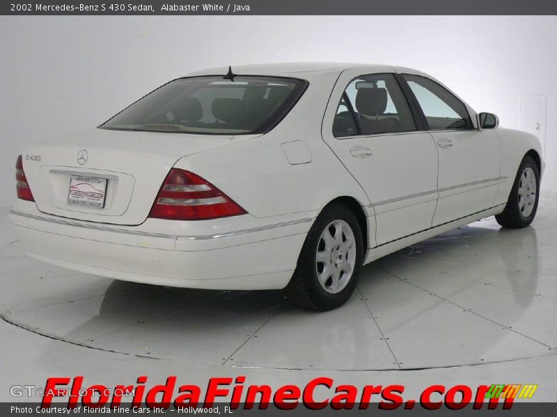 Alabaster White / Java 2002 Mercedes-Benz S 430 Sedan