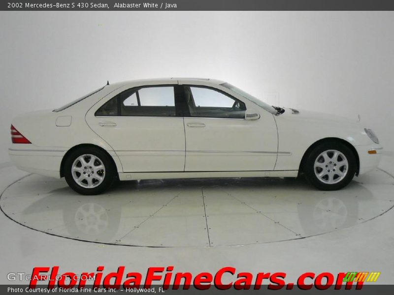Alabaster White / Java 2002 Mercedes-Benz S 430 Sedan