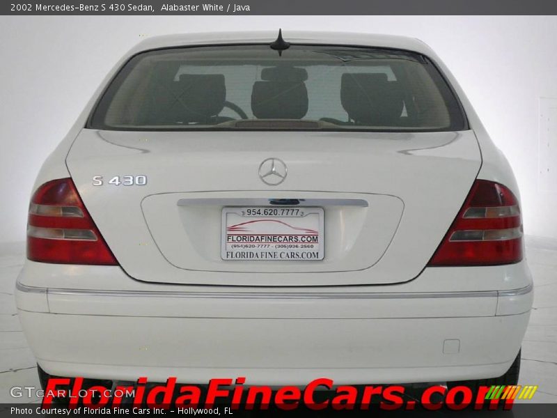 Alabaster White / Java 2002 Mercedes-Benz S 430 Sedan
